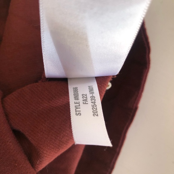 New: Madewell Relaxed Baby Corduroy Dress with Pockets. Size Large - Picture 10 of 13